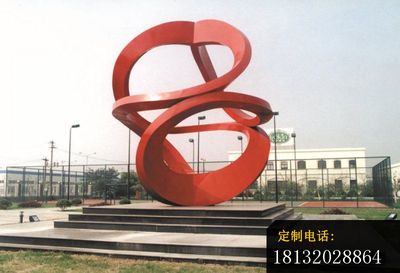 襄阳抽象工厂企业不锈钢雕塑